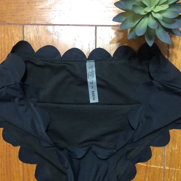 NWOT Black Plus Swim Bottoms - Picture 2 of 6